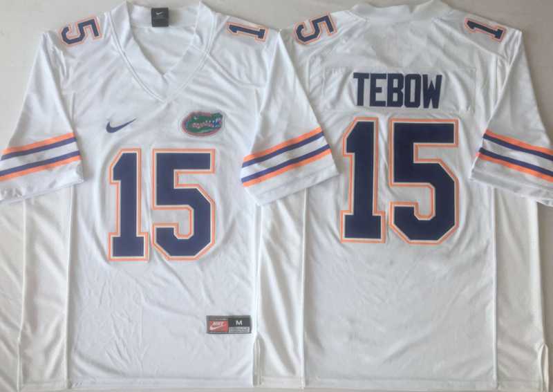 Florida Gators 15 Tim Tebow White College Football Jersey,We sell and wholesale Florida Gators 15 Tim Tebow White College Football Jersey on line form chian!